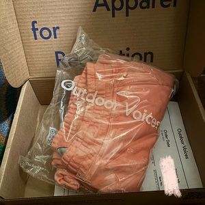 NWT Outdoor Voices Pickup Sweatpants Lantana